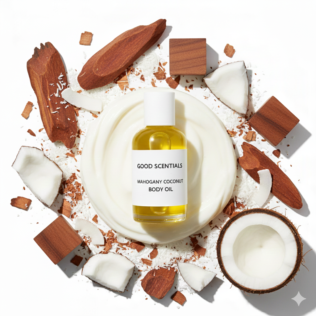 MAHOGANY COCONUT BODY OIL